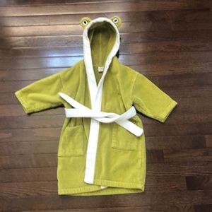 Hooded Frog Kids Robe, for 2 Year Old